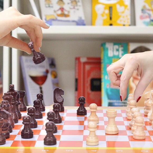 4 in 1 Football Winner Board Games Chess Board Set, Ludo Board Game, Desktop Par - Picture 5 of 8